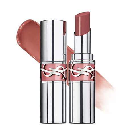 ysl lipstick peachy glow|YSL loveshine pink.